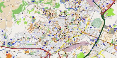 Mapa Mediolanu Bergamo